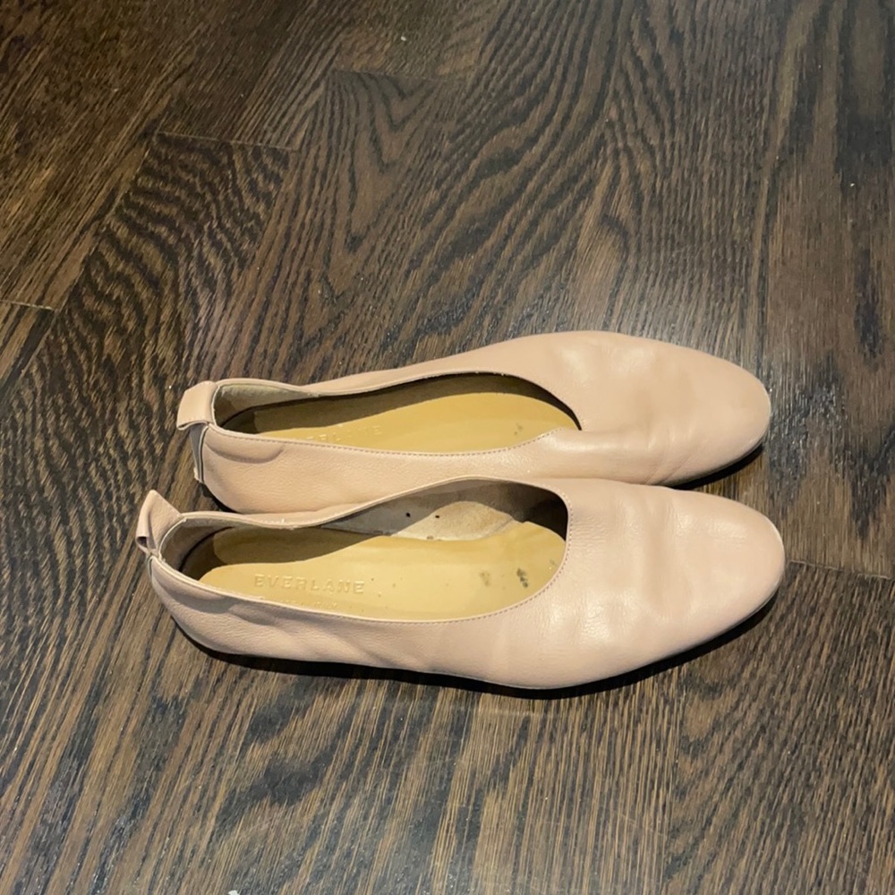 Everlane Italian leather ballet flats